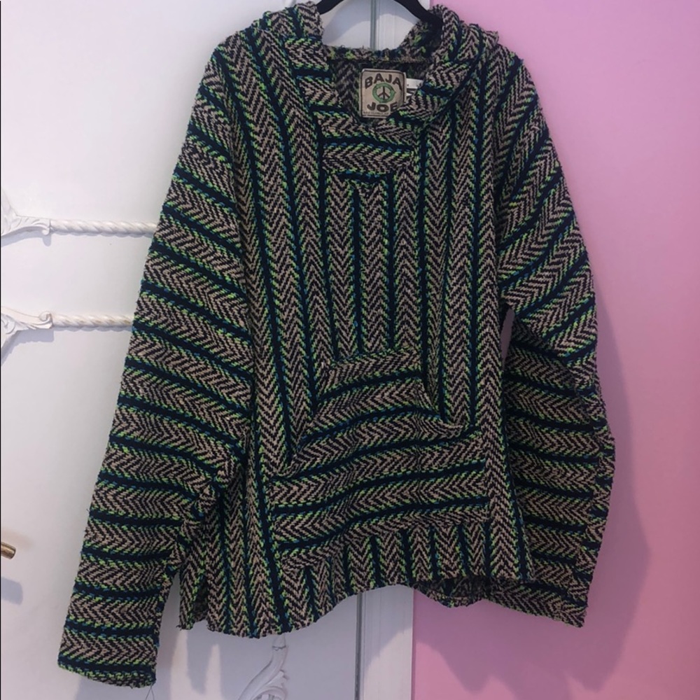 Baja joe vintage drug rug